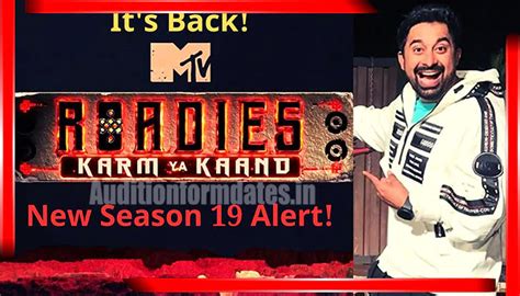 Mtv Roadies Season 19 Audition 2024 Registration Form Eligibility