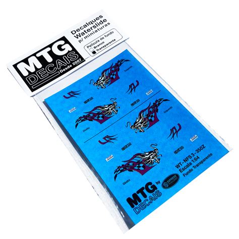 Decalque Need For Speed Z Mtg Decais Escala Hot Wheels Shopee Brasil