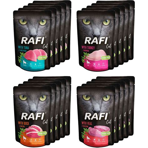 Rafi CAT Karma dla kota mix saszetka 20X100g Karma bez zbóż dla kota