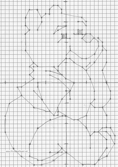 Mystery Grid Art Worksheet