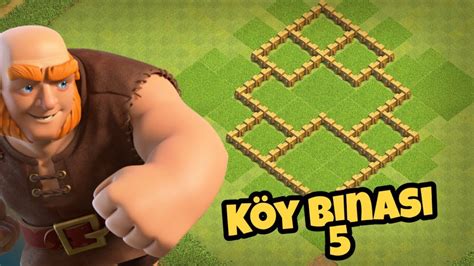 Clash Of Clans Seviye K Y Binas D Zeni Youtube