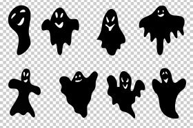 Collection of halloween silhouettes SVG - Photo #13741 - Pngdow - Png ...