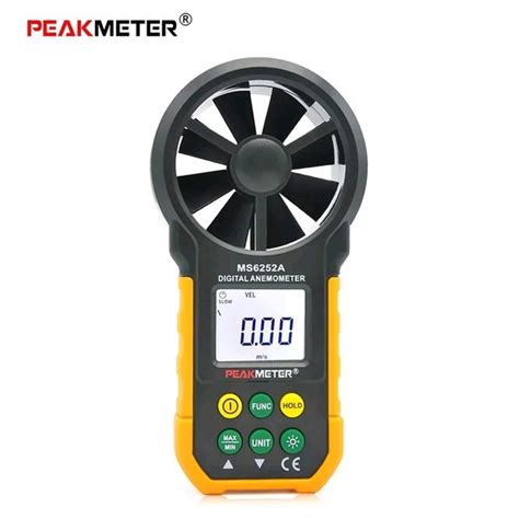 Jual Peakmeter Ms A Digital Anemometer Handheld Electronic Wind