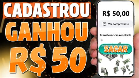 URGENTE GANHE R 50 No CADASTRO AGORA CADASTROU GANHOU App Pagando