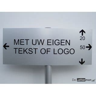 Parkeerbord Met Logo Groter Formaat Deletterman Nl