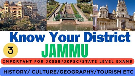 Know Your District Jammu Lec 3 History Culture Current Affairs