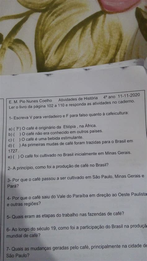 Coloque V Verdadeiro E F Para Falso A Sigla Onu Significa🍽 Entenda