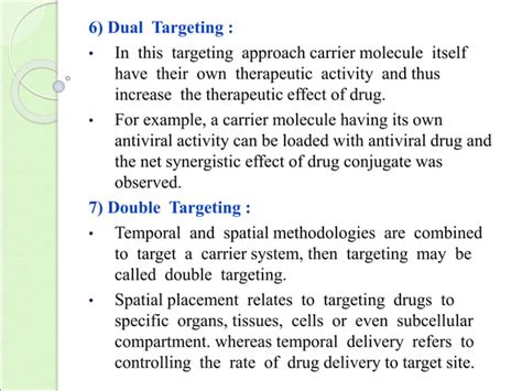 Targeted Drug Delivery System Ppt Free Download