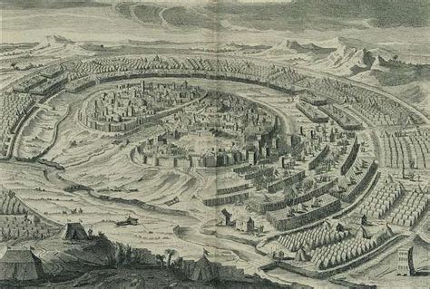 The siege of Jerusalem by Nebuchadnezzar map (cropped) - PICRYL - Public Domain Media Search ...