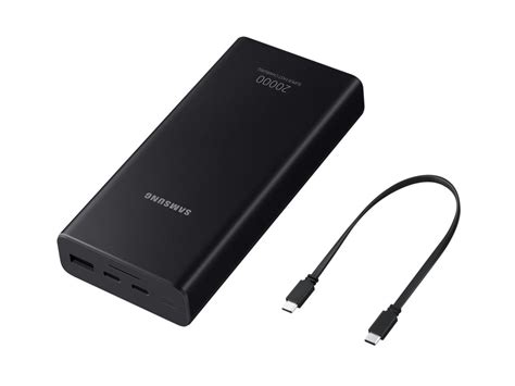 Powerbank SAMSUNG 20 000 MAh USB A USB C Cinzento Worten Pt