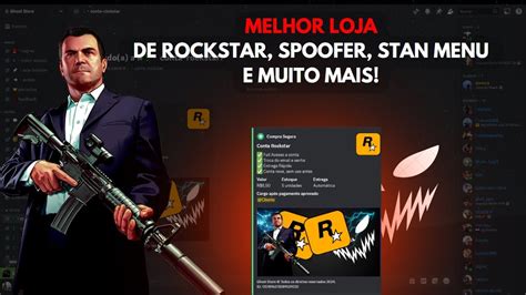 MELHOR LOJA DE FIVEM CONTA ROCKSTAR SPOOFER NITROS E MUITO MAIS