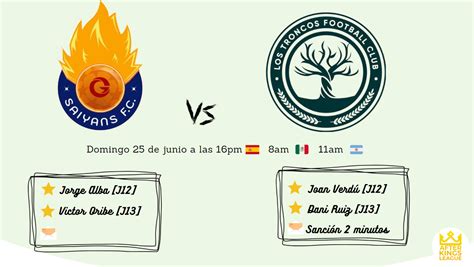 Saiyans Vs Troncos J8 Previa Y Alineaciones Probables AfterKingsLeague