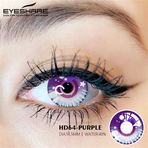 Eyeshare Contact Lenses For Eyes Gypsophila Series Cosplay Demon Slayer