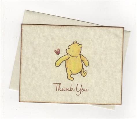 Winnie The Pooh Note Cards