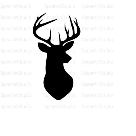 Deer Head SVG ,Deer svg, Deer Clipart,Deer Head Clipart,Deer - Inspire ...