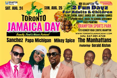 Jamaica Day, Sunrise Talent Program Inc. at Brampton Sports Park, Brampton ON, Festivals ...