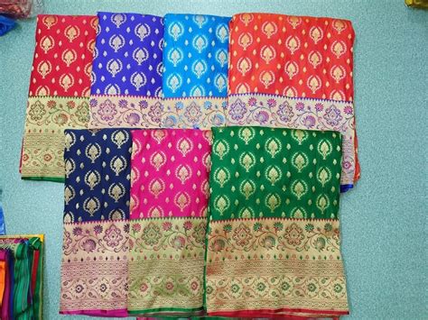 Katan Silk Fabric At Rs 350meter Koyla Bazar Varanasi Id