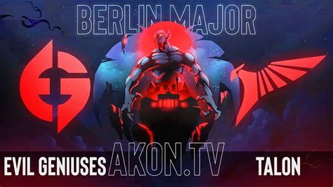 DOTA 2 RU Evil Geniuses Vs Talon Bo3 The Berlin Major 2023