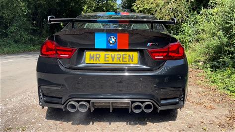 Bmw M4 F82 Straight Piped Exhaust Extremely Loud Decat Youtube