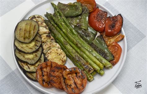 Parrillada de verduras la guarnición más sana y deliciosa