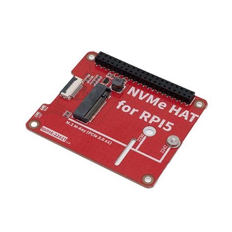 NVPI5 2242T NVMe HAT Raspberry Pi PCIe Database