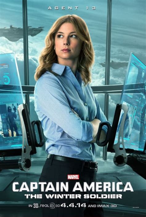 New Captain America 2 Poster Highlights Sharon Carter - IGN