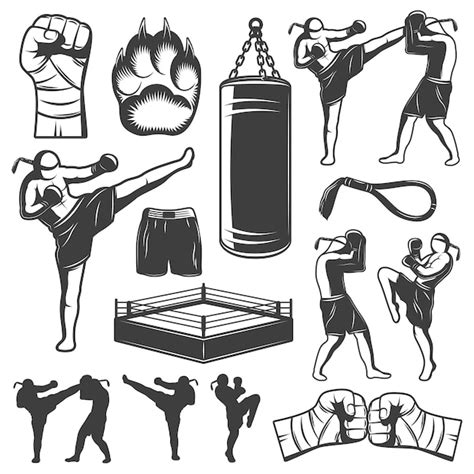 Muay Thai Drawing