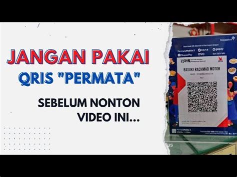 DAFTAR QRIS PERMATA 2 JAM LANGSUNG ACC YouTube