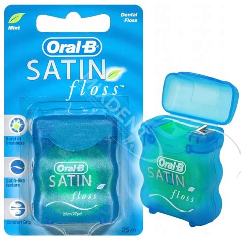 Oral B Satin Floss Mi Towa Ni Dentystyczna M Mixdent