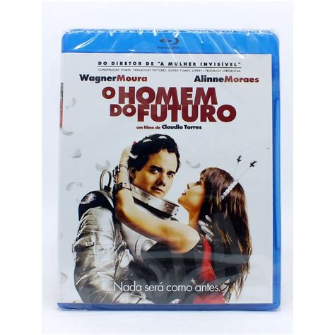 Blu Ray O Homem Do Futuro Wagner Moura E Alinne Moraes Raro