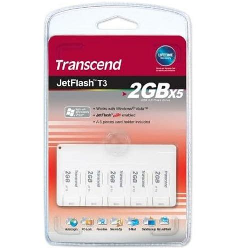 Transcend Jetflash T3 2gb Usb 20 Flash Drive 5 Pack Ts2gjft 티몬