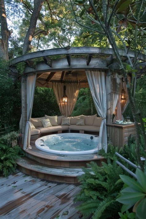 Luxury Hot Tub Gazebos Ideas You Cant Miss DreamyHomeStyle