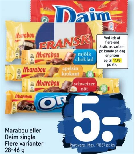 Marabou Chokoladebar Schweizern T Rema Juni Alle Tilbudsavis