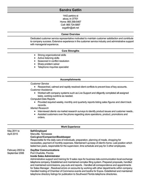 Sandra Gatlin Resume PDF