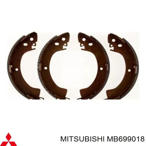 MB699018 Mitsubishi Zapatas De Frenos De Tambor Traseras Comprar Barato