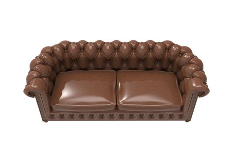 Brown Leather Couch 35489621 Png