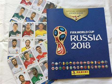 Panini Fifa World Cup Russia Album Official Album And Stickers