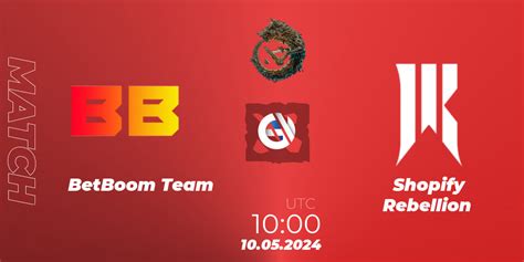 Betboom Team Shopify Rebellion Dota Obejrzyj Mecz