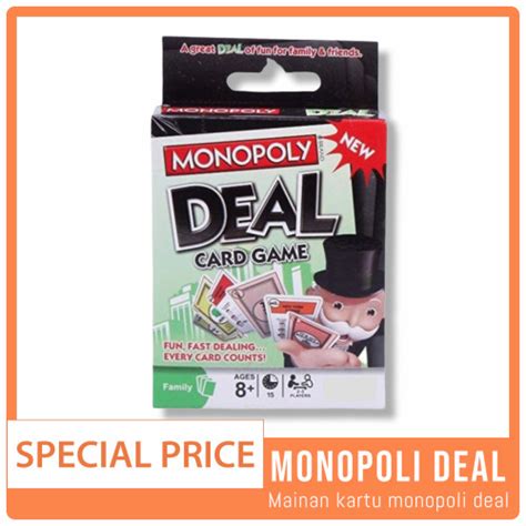 Jual Monopoly deal card kartu monopoli permainan keluarga seru - Jakarta Barat - omahtoys ...