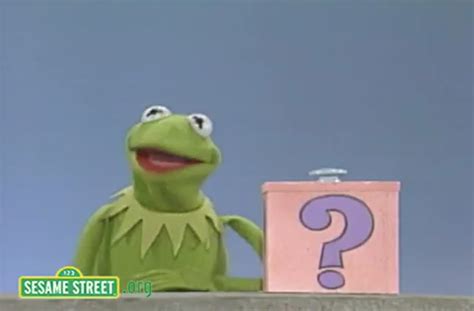 Kermit the Frog, Cookie Monster, and the Mystery Box.