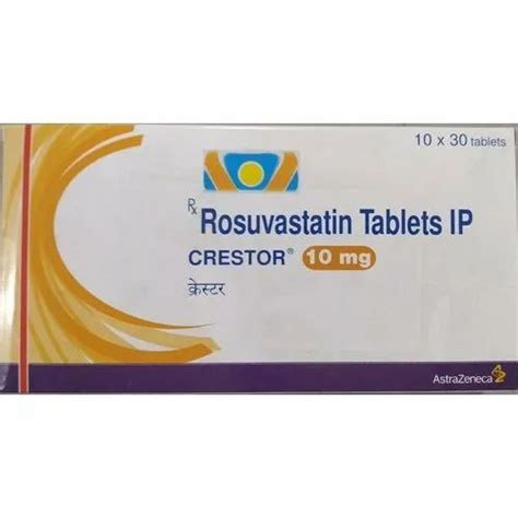 AstraZeneca Crestor 10 Mg Tablets Prescription Treatment Lower