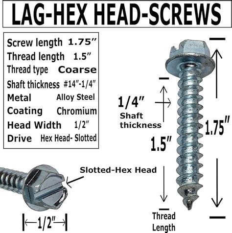 Lag Bolt Sizes Specifications AFT Fasteners, 43% OFF