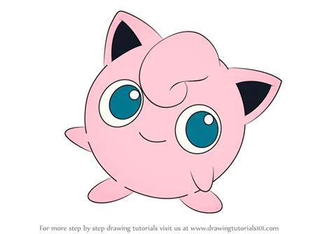 How to Draw Jigglypuff from Pokemon (Pokemon) Step by Step ...