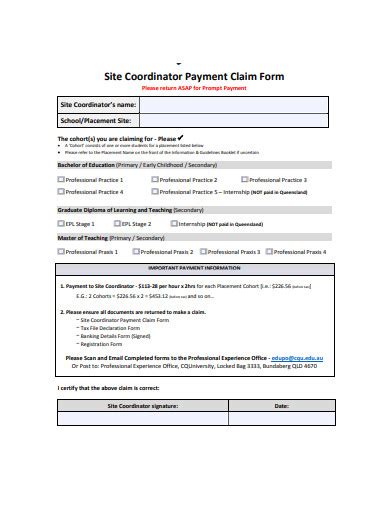 Payment Claim 11 Examples Format How To Create Pdf