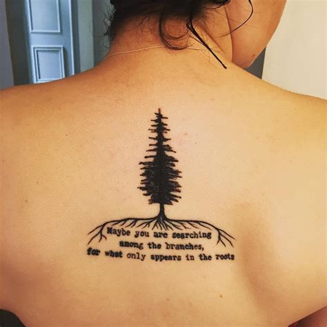 75 Simple And Easy Pine Tree Tattoo Designs And Meanings 2019