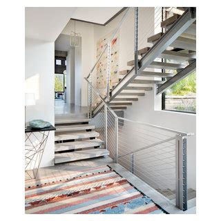 Mountain Modern Home Whitefish Montana Montagne Escalier Autres