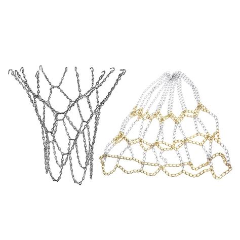 Basketball Metal Chain Net Hoop Official Rims 12 Loop Steel Outdoor Rim