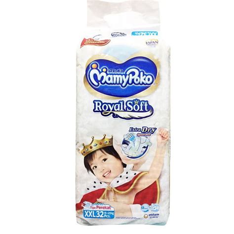 Jual Mamypoko Perekat Royal Soft Xxl 32 Pcs Kemasan Baru Di Seller