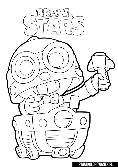 Bibi Brawl Stars Kolorowanka Do Druku Rodzicielskieinspiracjepl Porn