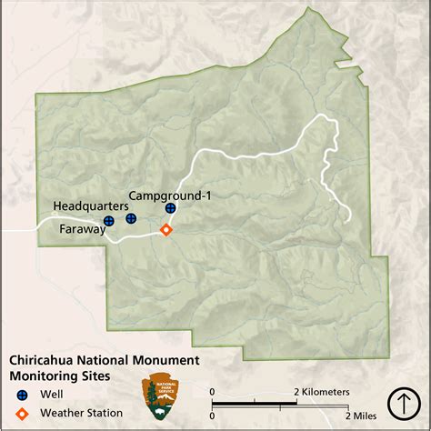 Chiricahua National Monument Map